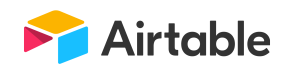 Logo Airtable, herramienta de base de datos colaborativa